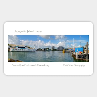 Magnetic Island barge Sticker